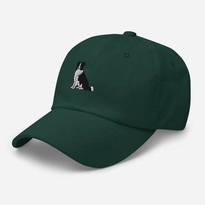 Border Collie Embroidered Hat