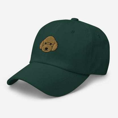Poodle (Teddy Bear Clip) Embroidered Hat