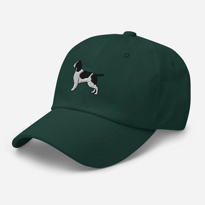 Springer Spaniel (Black & White) Embroidered Hat