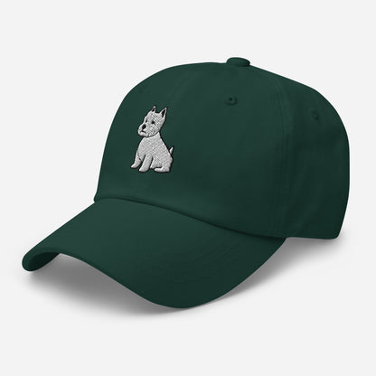 Westie Embroidered Hat