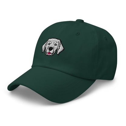 Golden Retriever Head (English Cream) Embroidered Hat