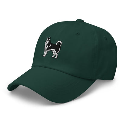 Husky Embroidered Hat