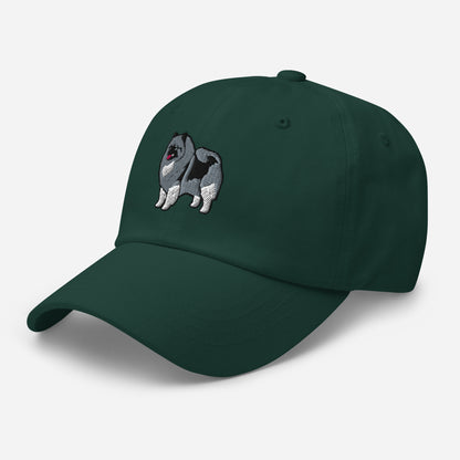 Keeshond Embroidered Hat