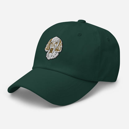 English Setter Head Embroidered Hat