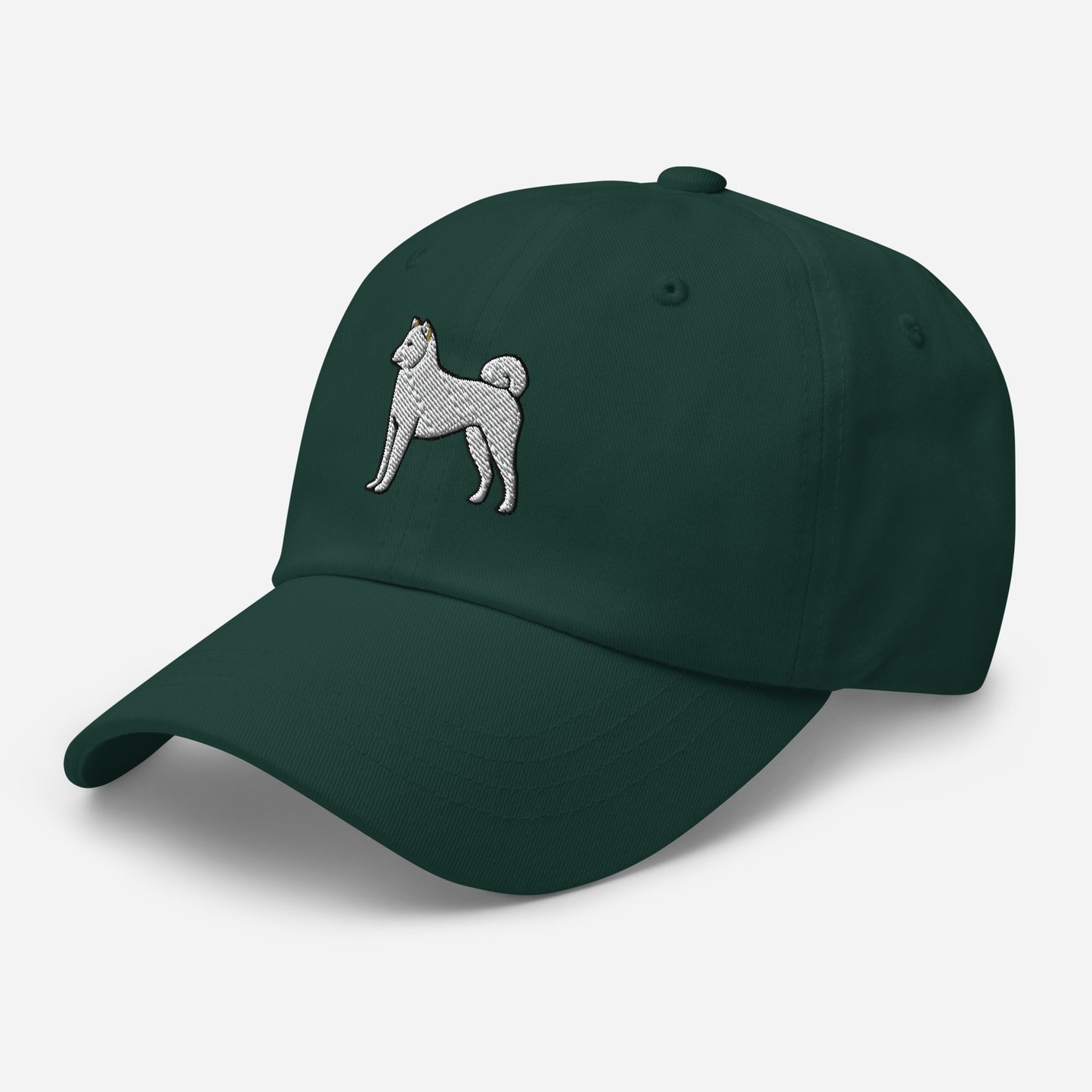 Shiba Inu (Cream) Embroidered Hat