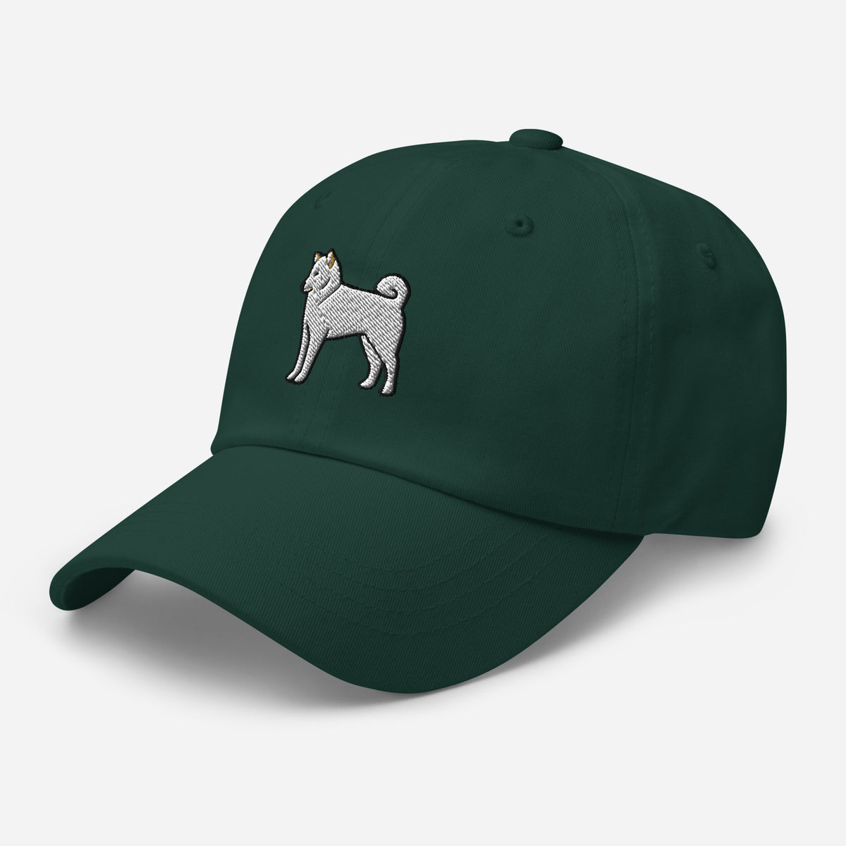 Shiba Inu (Cream) Embroidered Hat