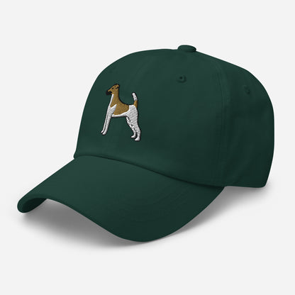 Smooth Fox Terrier Embroidered Hat