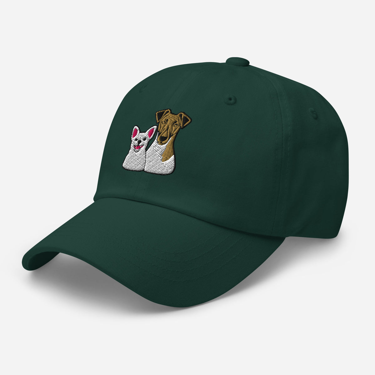 Smooth Fox Terrier & Chihuahua Embroidered Hat