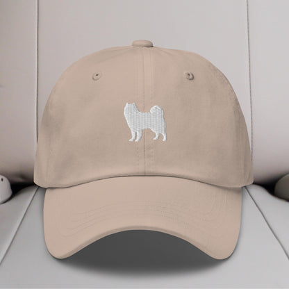 Malamute Silhouette Embroidered Hat