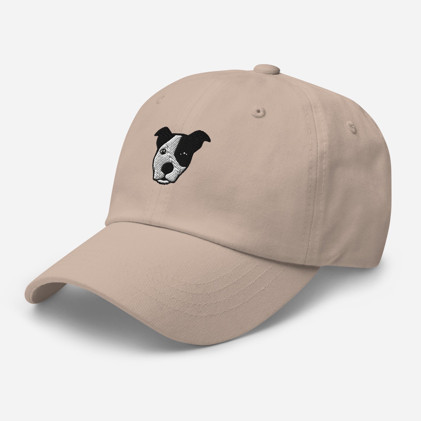 Pittie Head (Black Eye Patch) Embroidered Hat