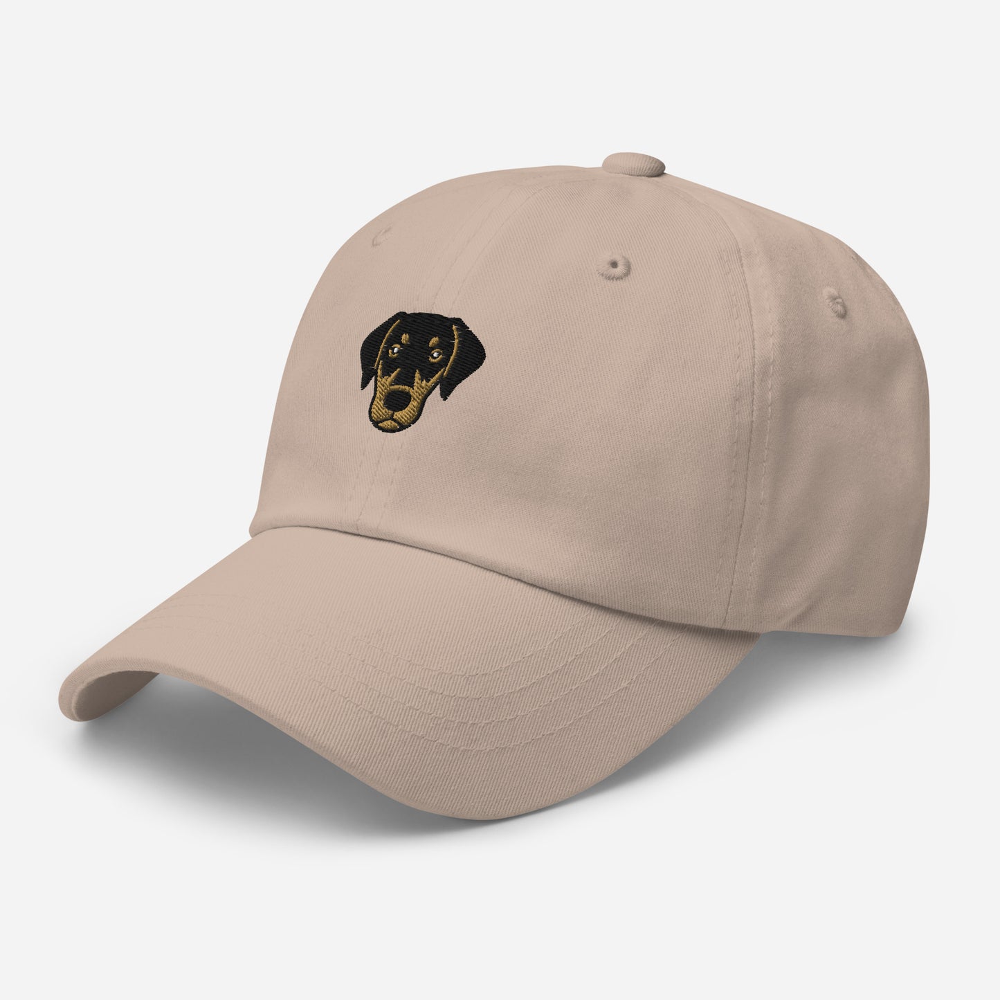 Doberman Head (Natural Ears) Embroidered Hat