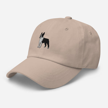 Boston Terrier Embroidered Hat