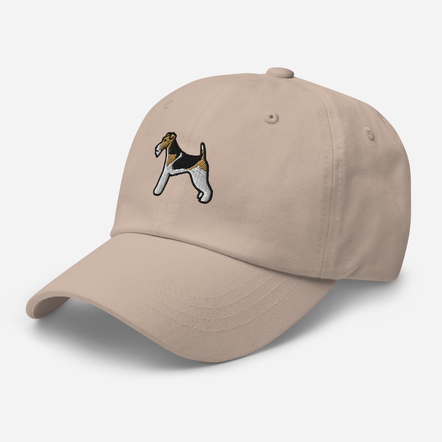 Wire Fox Terrier Embroidered Hat