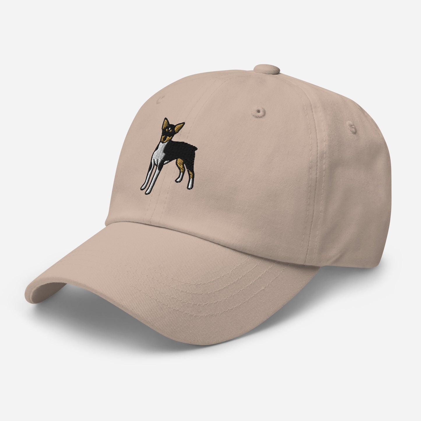 Rat Terrier Embroidered Hat