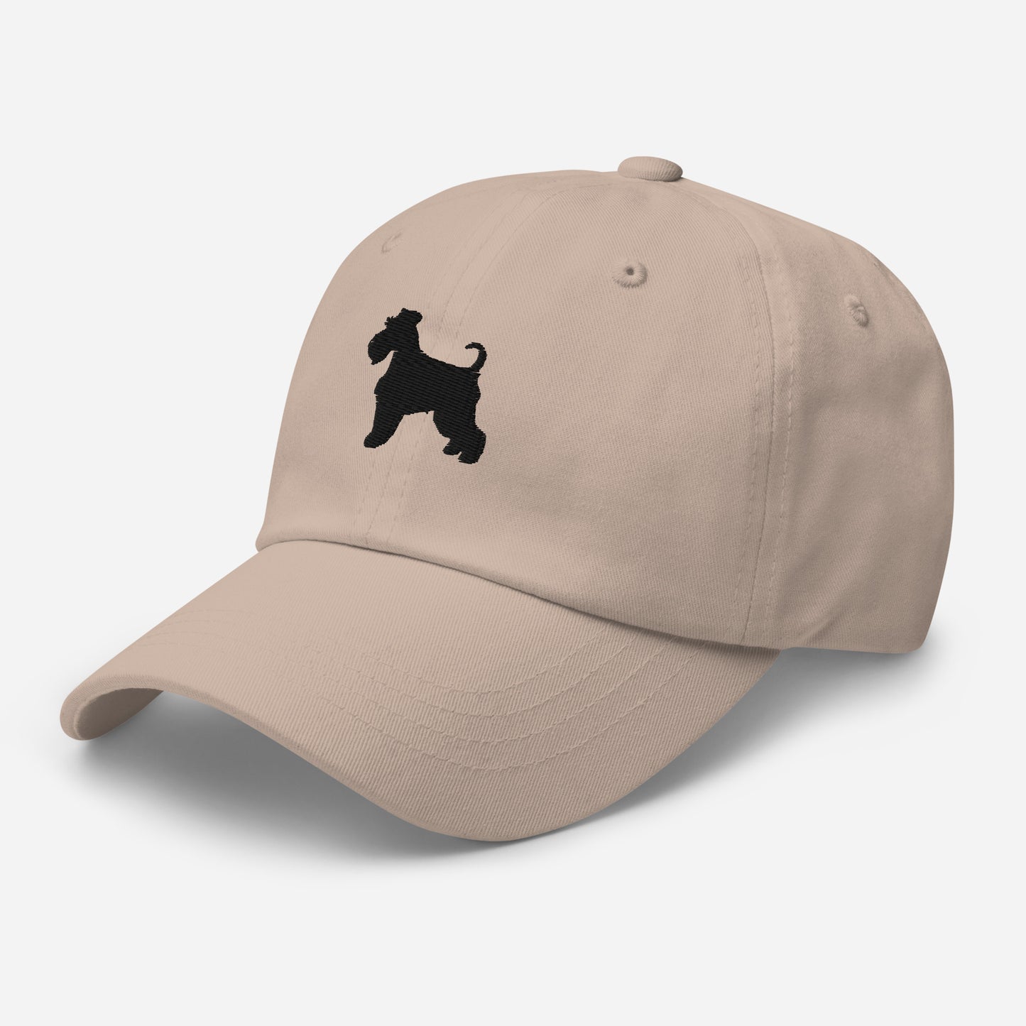 Schnauzer (Black) Embroidered Hat