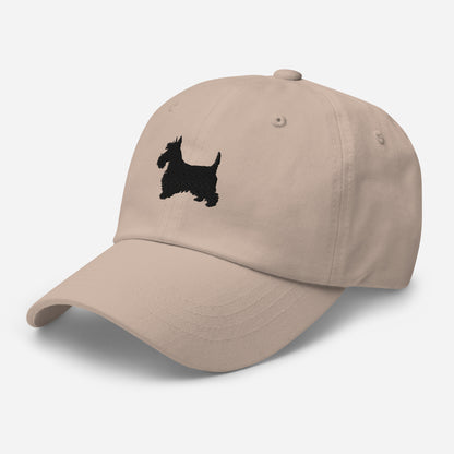 Scottish Terrier Embroidered Hat
