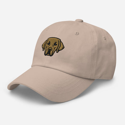 Labrador Retriever Head Embroidered Hat