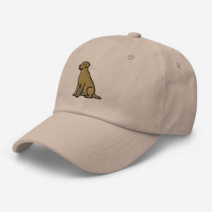 Labrador Retriever Sit Embroidered Hat