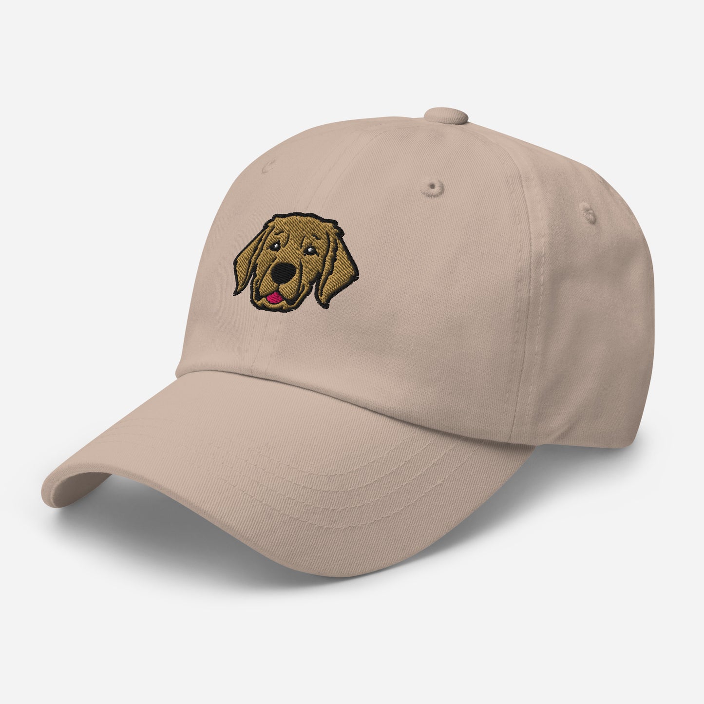 Golden Retriever Head Embroidered Hat