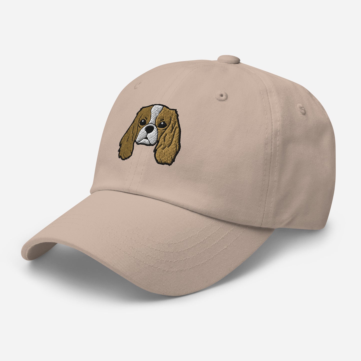 Cavalier King Charles Spaniel Head (Blenheim) Embroidered Hat