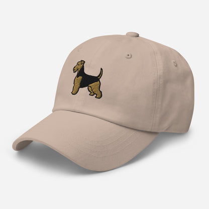 Welsh Terrier Embroidered Hat