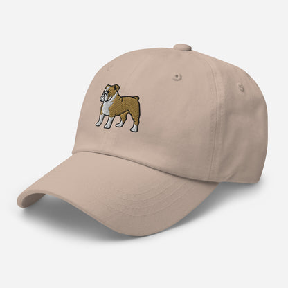 Bulldog Embroidered Hat