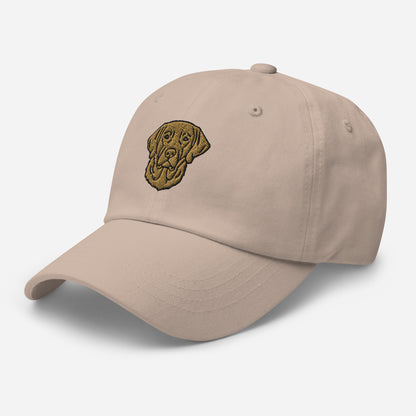 Chesapeake Bay Retriever Head Embroidered Hat