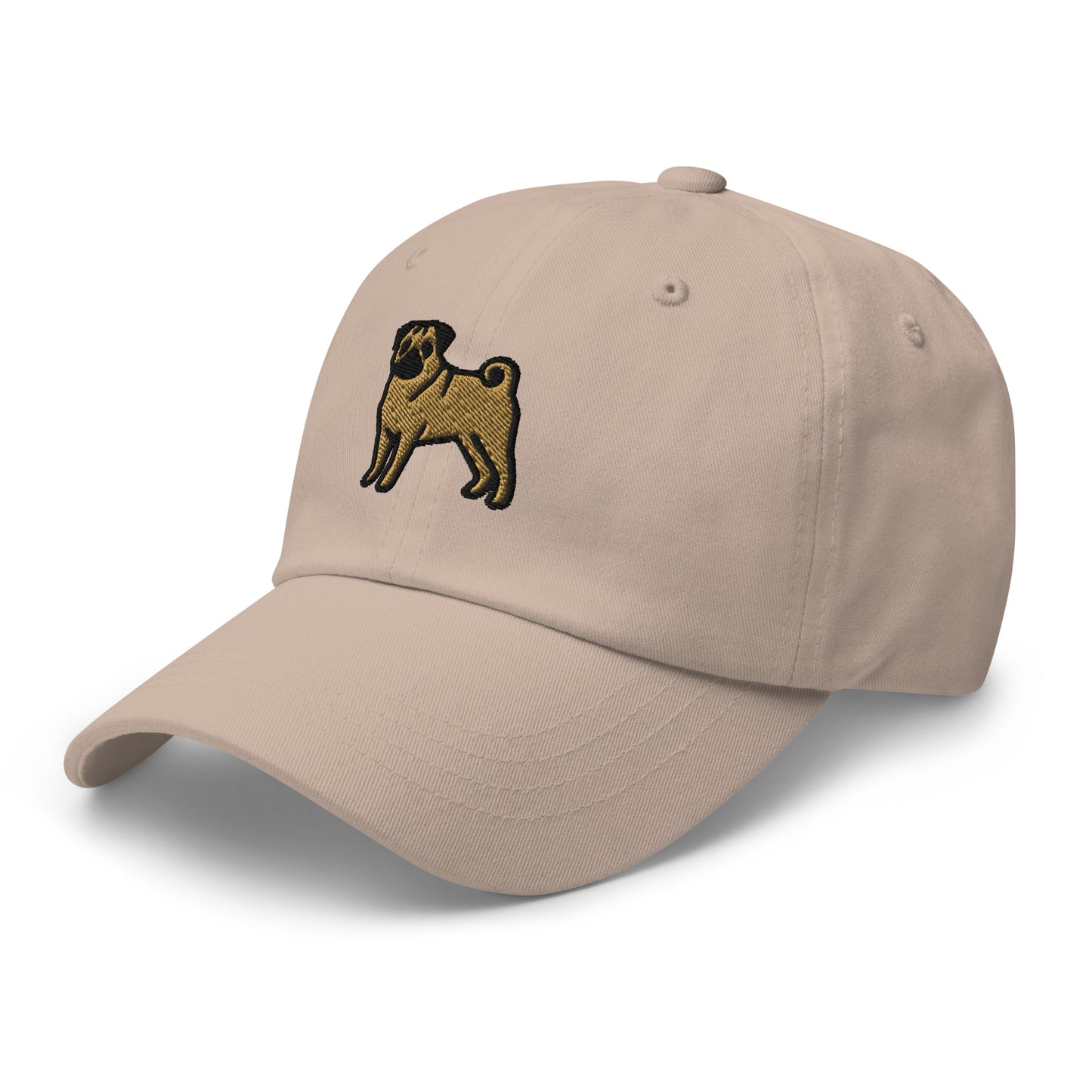 Pug Embroidered Hat