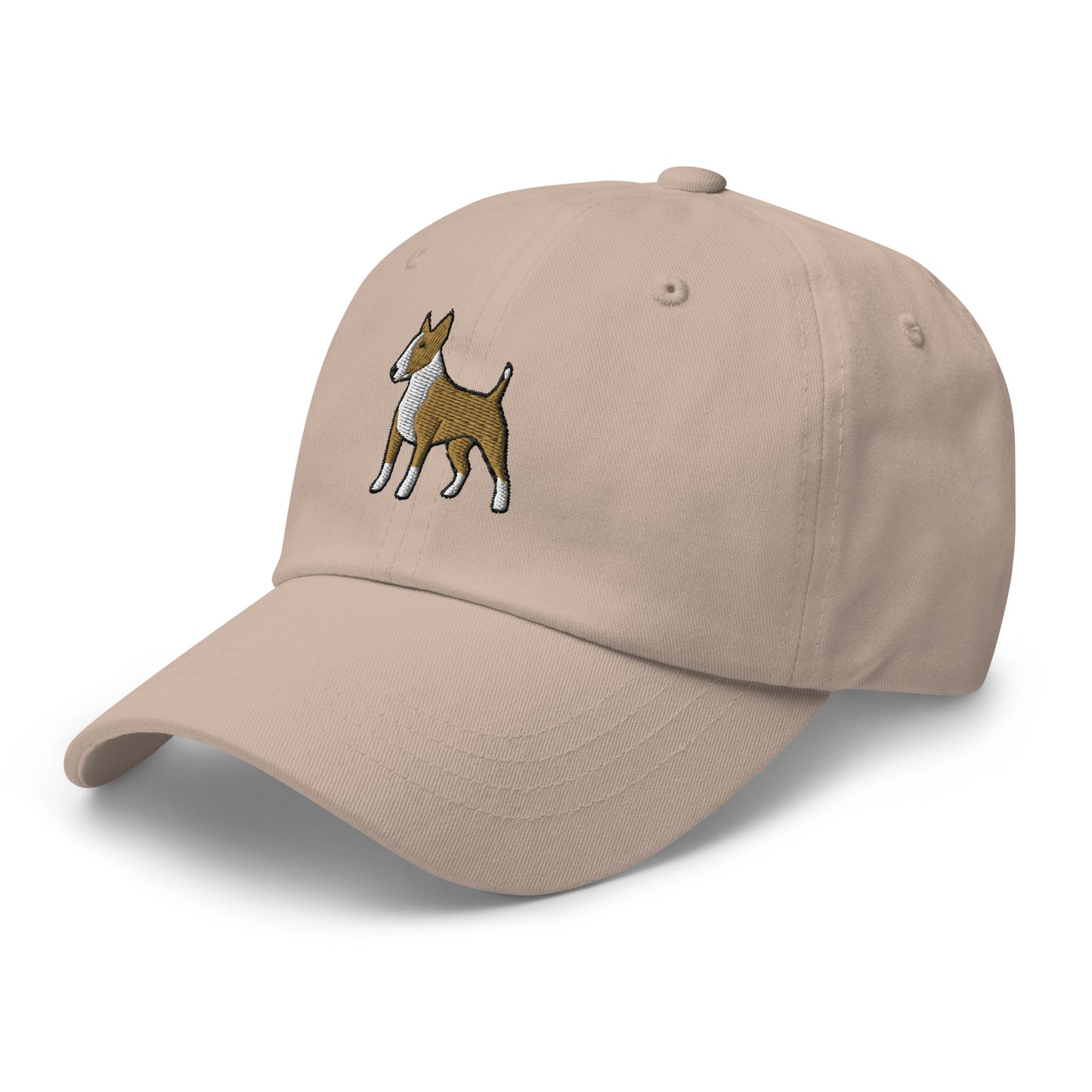 Bull Terrier (Fawn & White) Embroidered Hat
