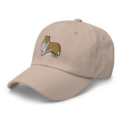 Sheltie Embroidered Hat