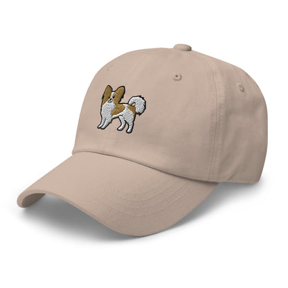 Papillon Embroidered Hat