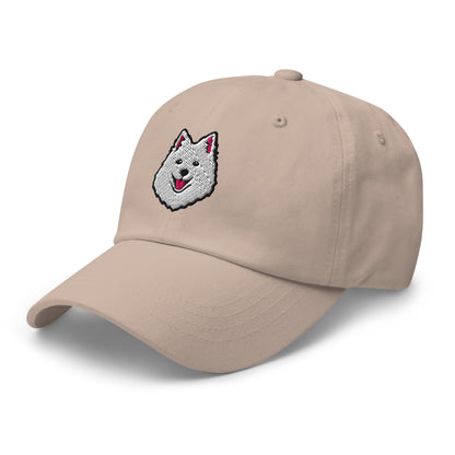 Japanese Spitz Embroidered Hat
