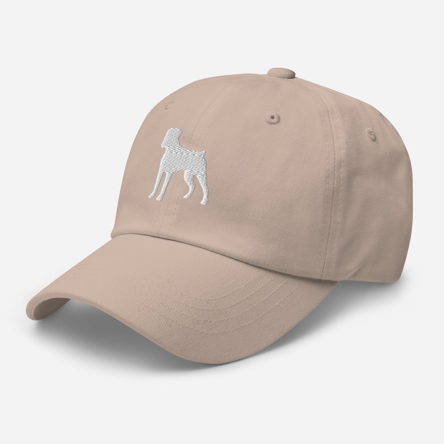 Boxer Silhouette Embroidered Hat