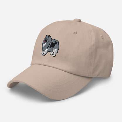 Keeshond Embroidered Hat