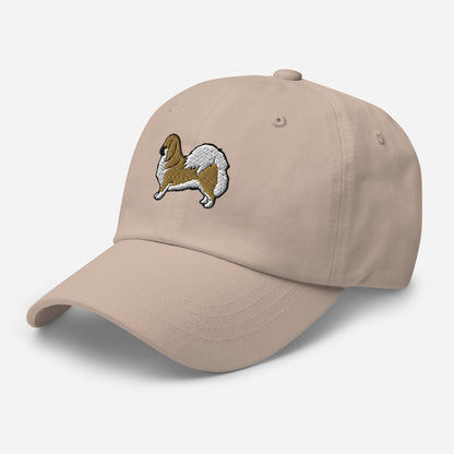 Tibetan Spaniel Embroidered Hat