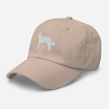 Anatolian Shepherd Dog Silhouette Embroidered Hat