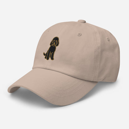 Goldendoodle (Black) Embroidered Hat