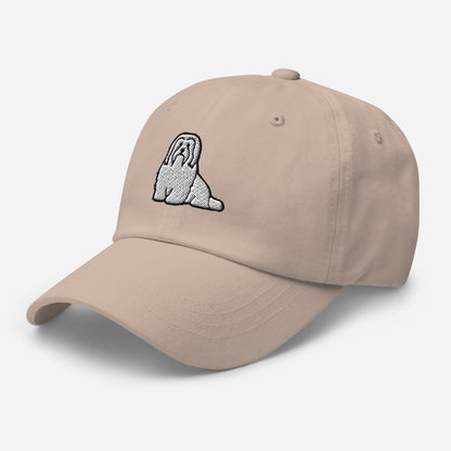 Havanese Sit Embroidered Hat