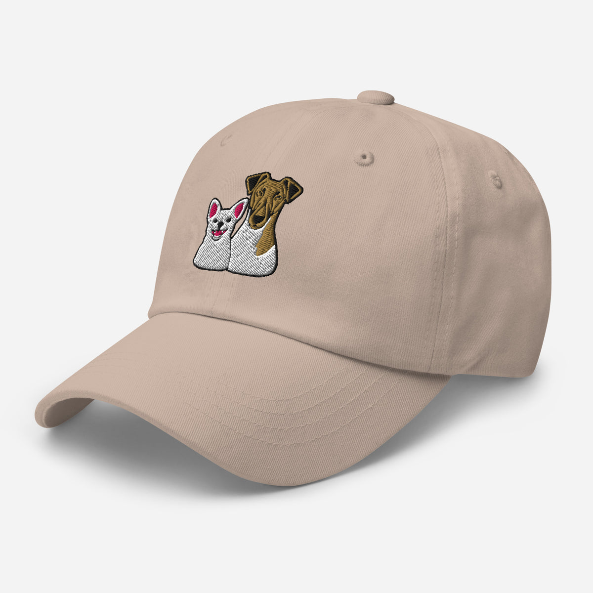 Smooth Fox Terrier & Chihuahua Embroidered Hat