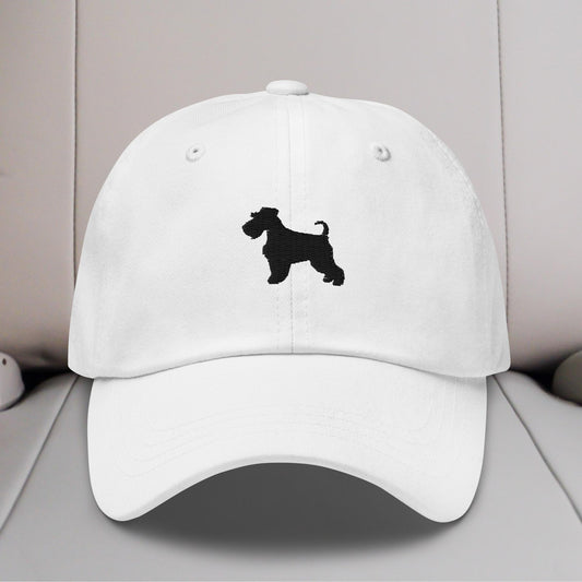 Schnauzer (Black) Embroidered Hat