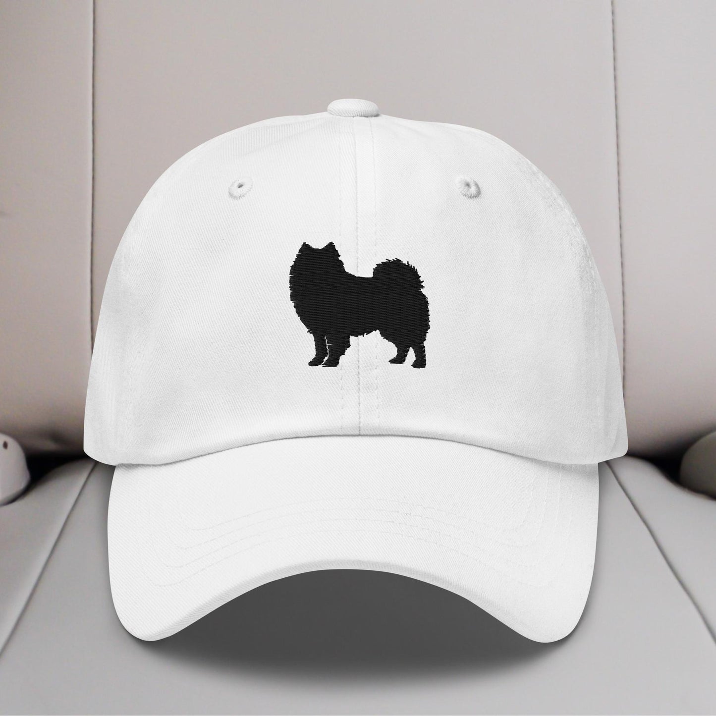 Samoyed Silhouette Embroidered Hat