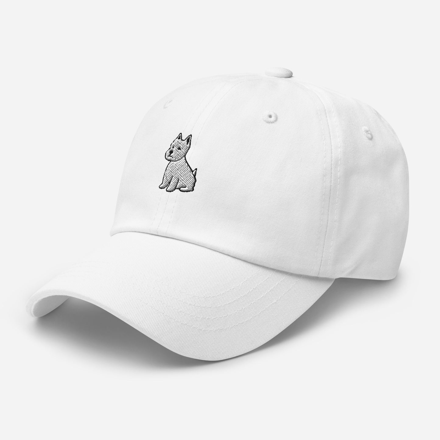 Westie Embroidered Hat