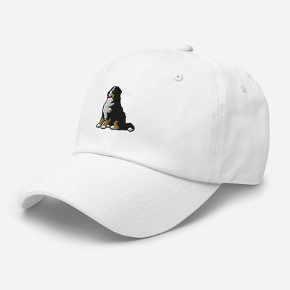 Bernese Mountain Dog Embroidered Hat
