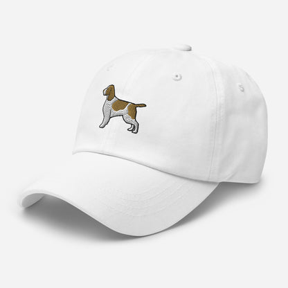 Springer Spaniel (Liver & White) Embroidered Hat