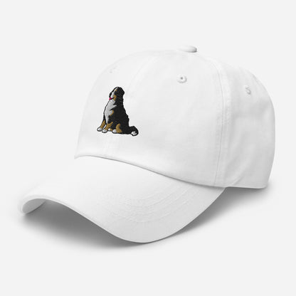 Bernese Mountain Dog Embroidered Hat