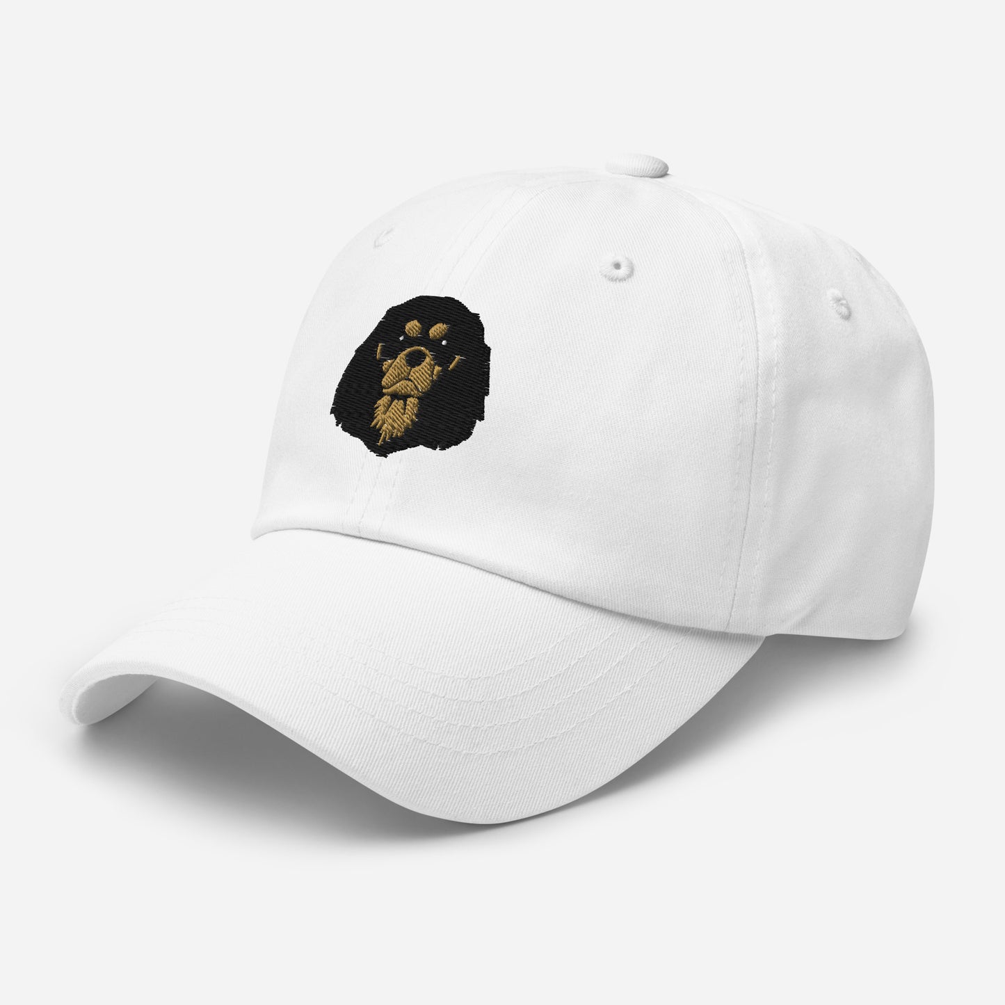 Cavalier King Charles Spaniel Head (Black & Tan) Embroidered Hat