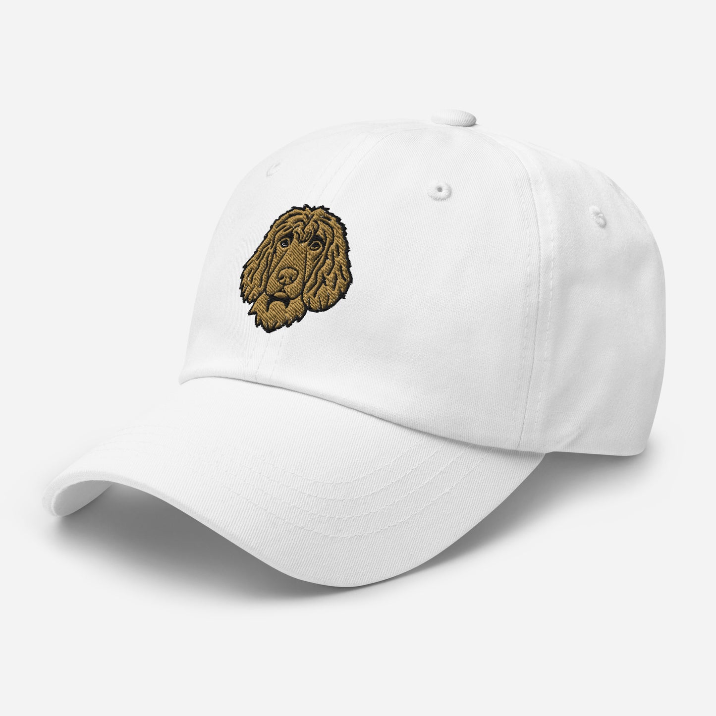 Irish Water Spaniel Embroidered Hat