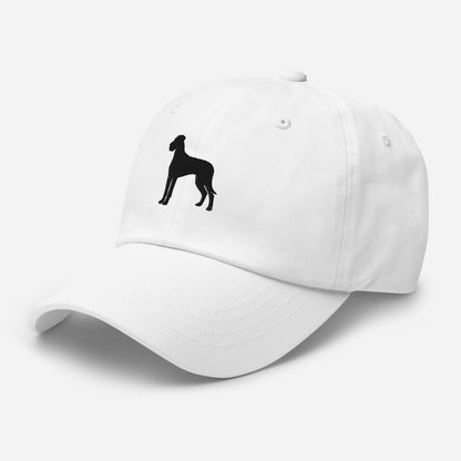 Great Dane Silhouette Embroidered Hat
