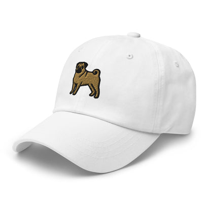 Pug Embroidered Hat