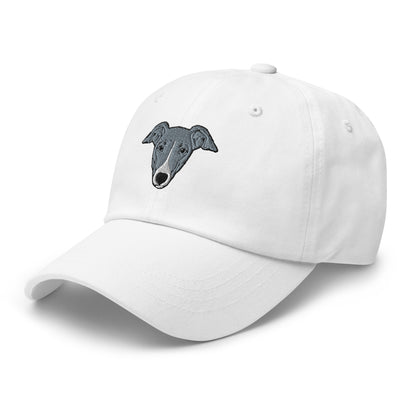 Italian Greyhound Head Embroidered Hat